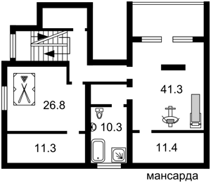 Будинок 14-й провулок, Гостомель, F-38677 - Фото 4