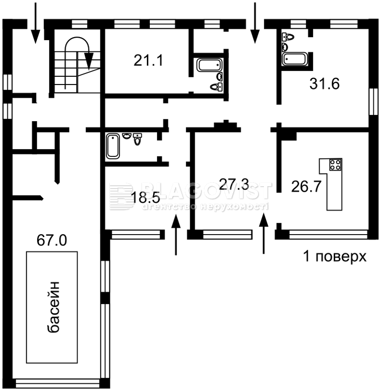 Будинок C-104869, Старокиївська, Козин (Конча-Заспа) - Фото 3