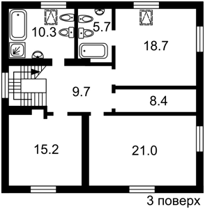 House Zahrebelnoho Pavla (Raievskoho Mykoly), Kyiv, G-390781 - Photo 4