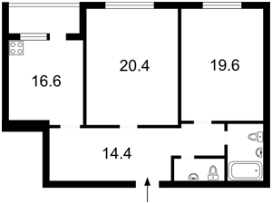 Квартира G-1608469, Тютюнника Василия (Барбюса Анри), 16, Киев - Фото 5