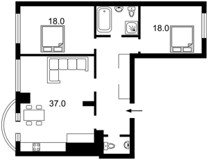 Квартира G-569900, Коновальца Евгения (Щорса), 32б, Киев - Фото 5