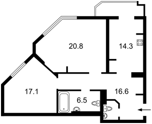 Apartment M-36924, Saperne pole, 14/55, Kyiv - Photo 5