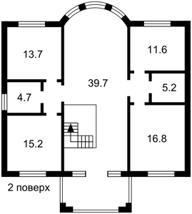 Будинок Оксамитова, Софіївська Борщагівка, F-43199 - Фото 4