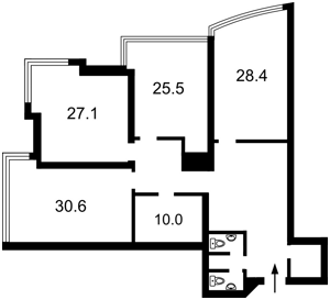 Квартира P-28387, Кловский спуск, 7, Киев - Фото 5