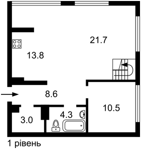 Квартира P-28248, Бендукідзе Кахи (Підвисоцького), 2, Київ - Фото 6