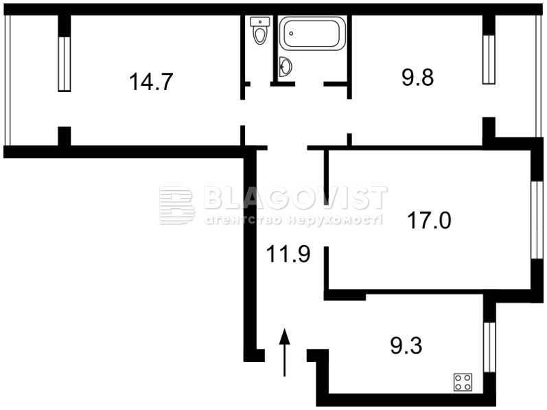 Квартира R-35064, Бендукидзе Кахи, 2, Киев - Фото 6