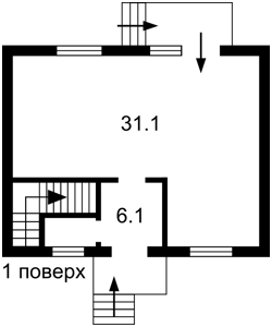 Будинок Ходосівка, F-43807 - Фото 2