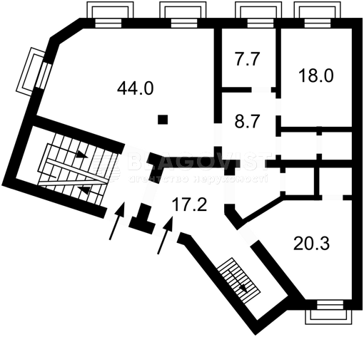  Нежилое помещение, Гончара Олеся, Киев, E-40006 - Фото 2