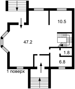  Будинок, Миру, Петропавлівська Борщагівка, P-29452 - Фото 2
