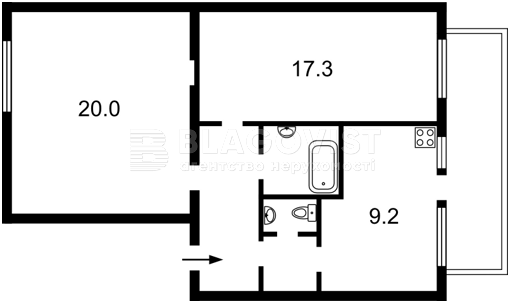  Нежилое помещение, Гончара Олеся, Киев, P-29462 - Фото 2