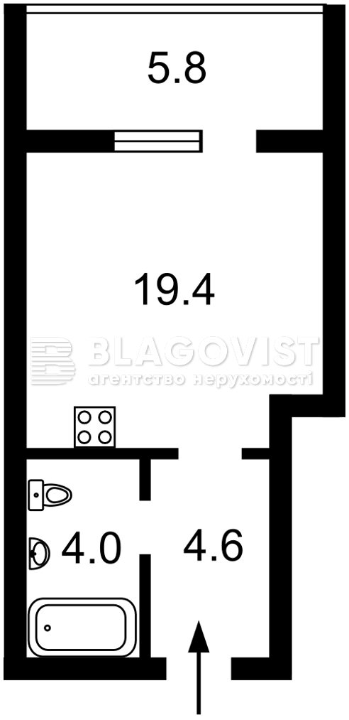 Квартира G-701236, Глибочицька, 43 корпус 1, Київ - Фото 3