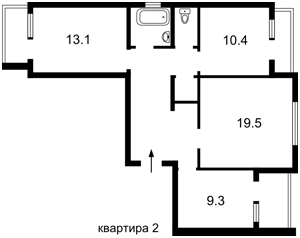 Квартира Нижний Вал, 41, Киев, F-44944 - Фото 3