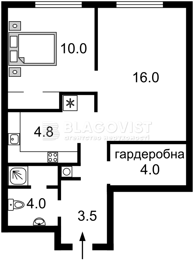 Квартира H-49089, Жилянская, 68, Киев - Фото 4