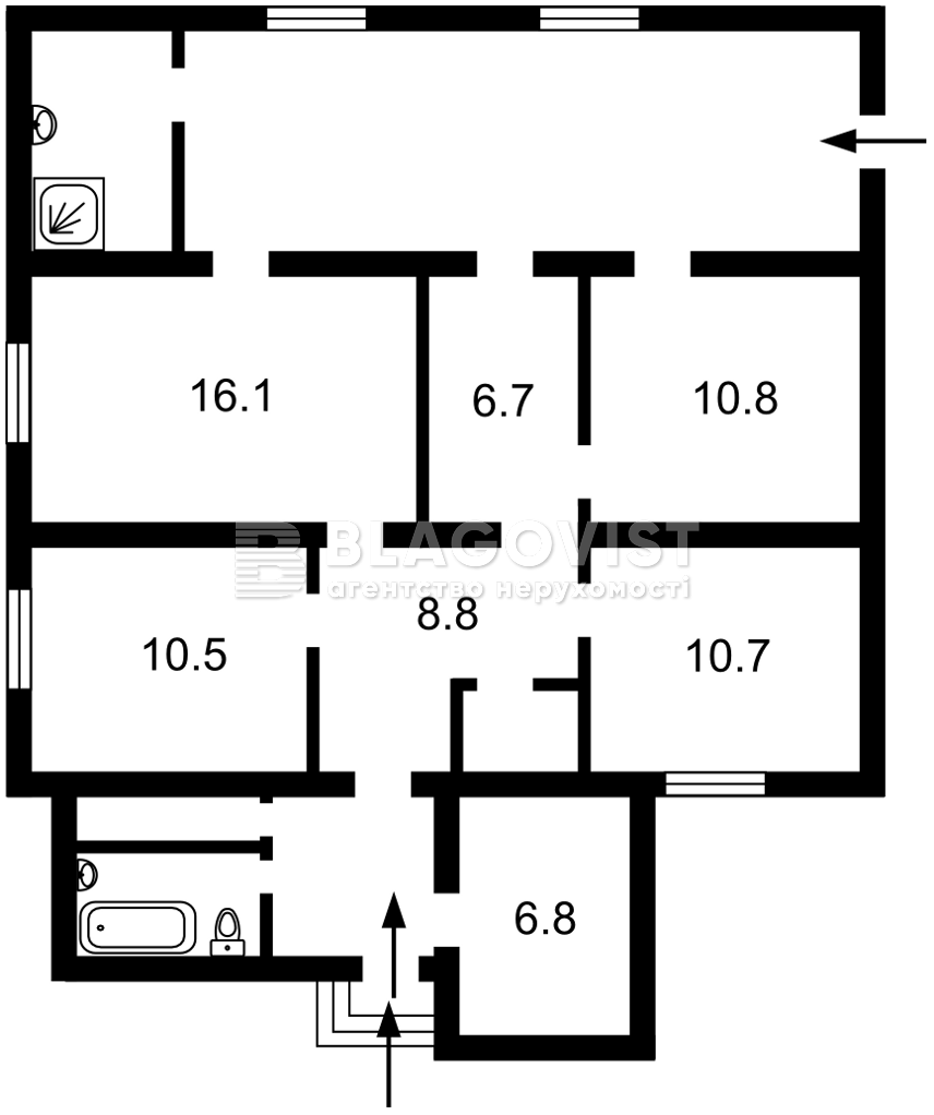 Продажа дома Лебедевка (Вышгородский) E-41262 | 100realty.ua