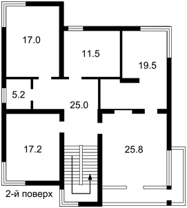 House F-45499, Pryozerna, Kriukivshchyna - Photo 5