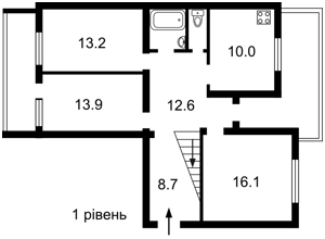 Квартира Борщаговская, 145, Киев, P-30196 - Фото2