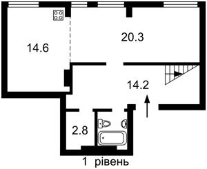 Apartment Reheneratorna, 4 корпус 14, Kyiv, G-817486 - Photo2