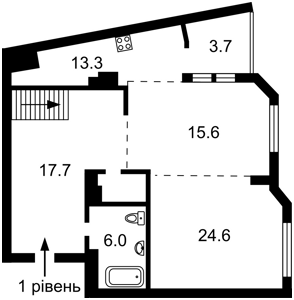 Квартира Хмельницкого Богдана, 58а, Киев, G-828155 - Фото2