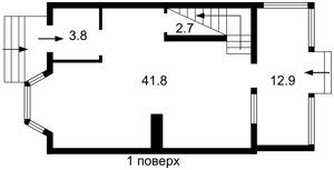 House Kaminskoho Serhiia (Komunistychna), Boryspil, C-110790 - Photo2