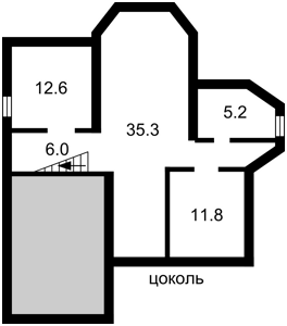 Будинок A-113254, Виноградна, Зелений Бір - Фото 1