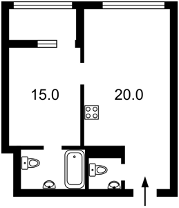 Apartment F-46243, Zarichna, 6 корпус 4, Kyiv - Photo 3