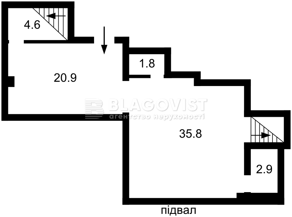  Нежилое помещение, R-47426, Миропольская, Киев - Фото 2