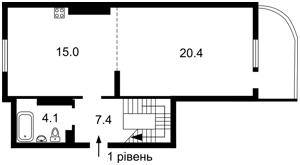 Квартира Кондратюка Ю., 5, Київ, G-1910820 - Фото2