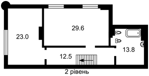Квартира Назарівська (Вєтрова), 11, Київ, C-111365 - Фото 3