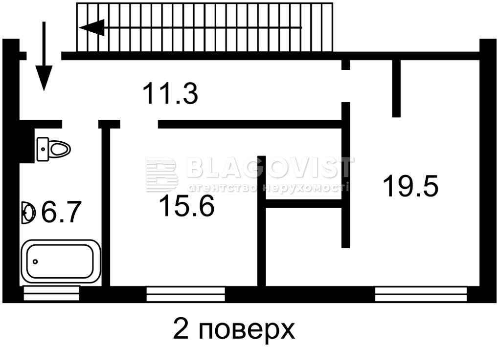 Будинок A-113892, Прорізна, Петропавлівська Борщагівка - Фото 3