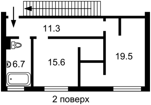 Дом Прорезная, Петропавловская Борщаговка, A-113892 - Фото 3