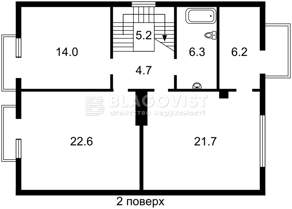 Будинок R-41229, Вишневського Генріха, Білогородка - Фото 6