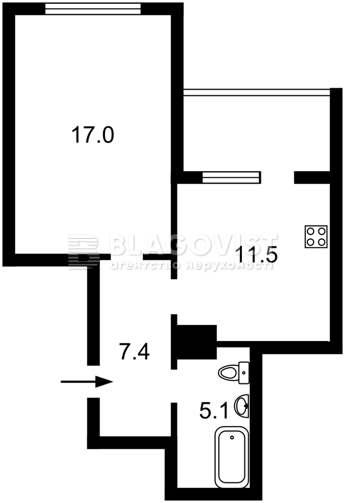 Квартира R-48934, Закревского Николая, 101б, Киев - Фото 7