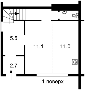 Дом A-114058, Хмельницкого Богдана, Вишневое (Киево-Святошинский) - Фото 4
