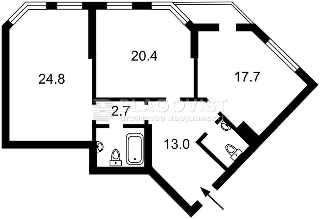 Квартира G-1975289, Рудницкого Степана (Вильямса Академика), 3а, Киев - Фото 5