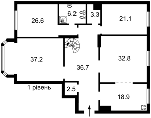 Квартира Коновальця Євгена (Щорса), 32а, Київ, A-114146 - Фото 2