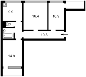 Квартира F-46890, Дмитрівська, 2, Київ - Фото 6