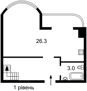 Квартира Франко Ивана, 2а, Вишневое (Киево-Святошинский), F-46903 - Фото2