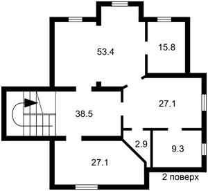 Дом Леси Украинки, Мархалевка, F-47040 - Фото 3