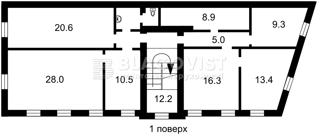  Отдельно стоящее здание, R-51440, Владимирская, Киев - Фото 3