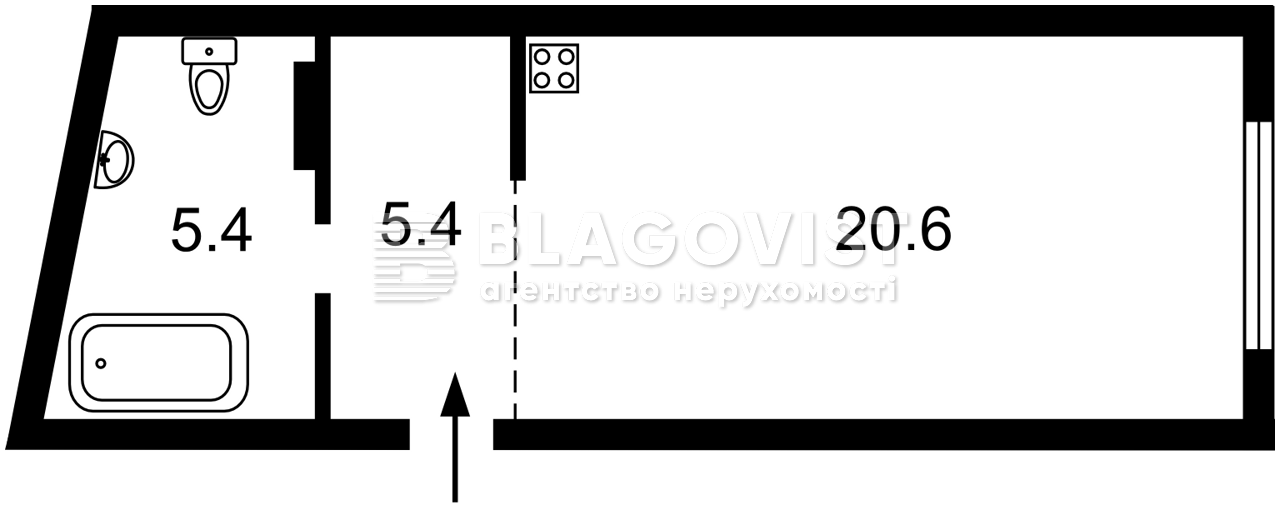 Квартира F-47121, Днепровская наб., 17в, Киев - Фото 9