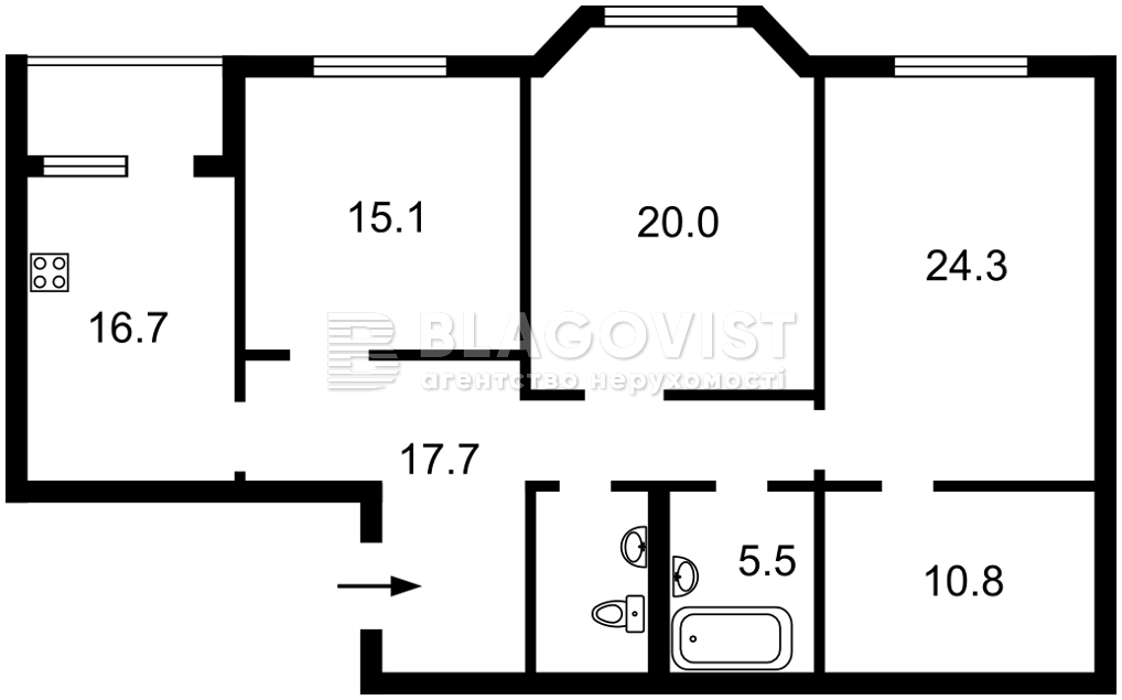 Квартира D-39009, Златоустовская, 25, Киев - Фото 7