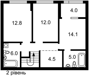 Квартира Правды просп., 14 корпус 1, Киев, R-52233 - Фото3