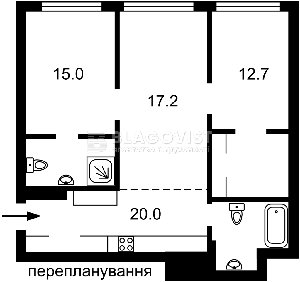 Квартира R-53817, Причальна, 12, Київ - Фото 5