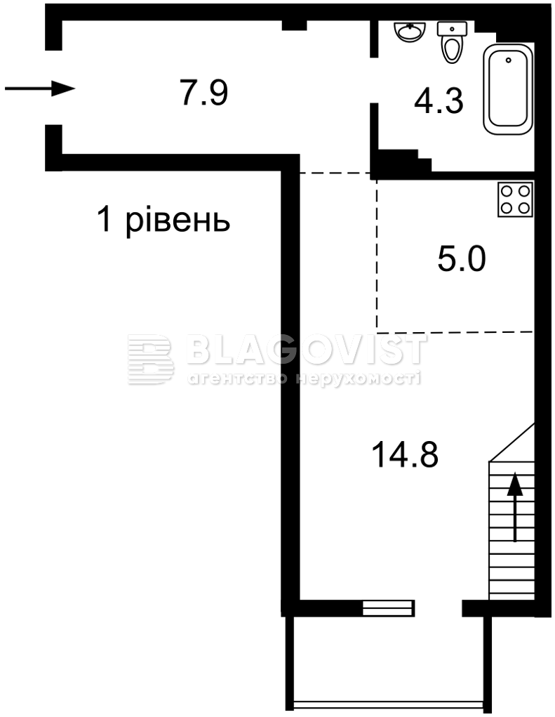 Квартира F-47306, Героев Крут, 8, Бровары - Фото 2
