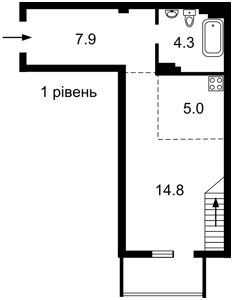 Apartment F-47306, Heroiv Krut, 8, Brovary - Photo 2