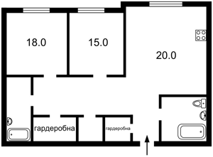 Apartment MacCain John str (Kudri Ivana), 26, Kyiv, R-54069 - Photo2