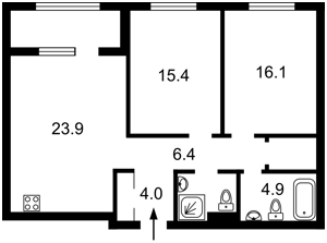 Квартира G-1943926, Річкова (Річна), 4, Київ - Фото 3