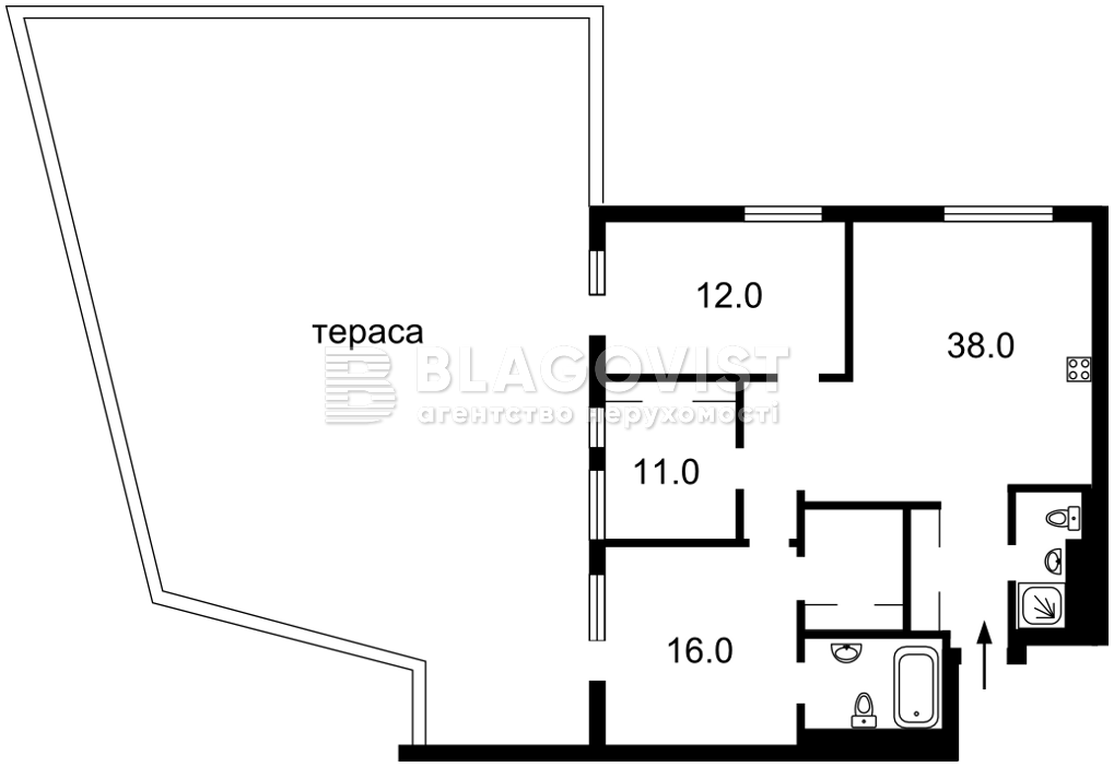 Apartment C-112499, Tutunnyka Vasylia (Barbiusa Anri), 39/2 корпус 2, Kyiv - Photo 4