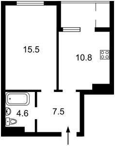 Квартира R-59044, Заболотного Академика, 15 корпус 5, Киев - Фото 2