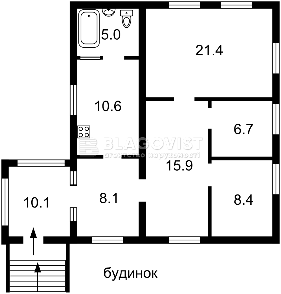 Дом G-1932714, Маслюченко Варвары (Жданова), Киев - Фото 5